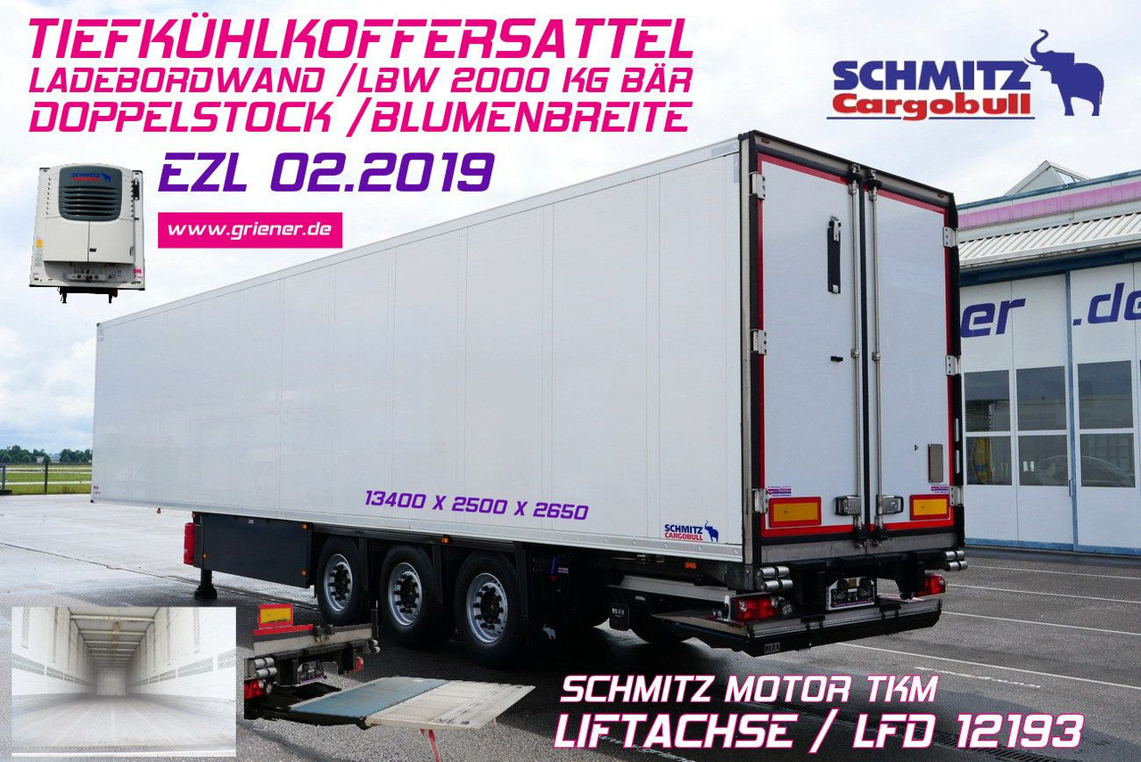 Schmitz Cargobull SKO 24/ LBW 2000 kg /BLUMEN FP 45 / TK TKM / DS - Semirremolque caja cerrada: foto 1 Schmitz Cargobull SKO 24/ LBW 2000 kg /BLUMEN FP 45 / TK TKM / DS - Semirremolque caja cerrada: foto 1