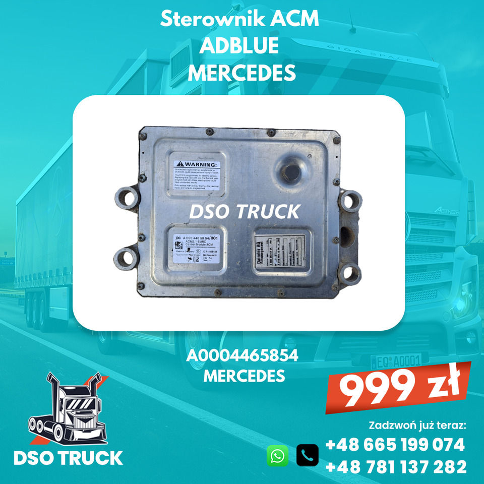 Sterownik ACM adblue A0004465854 A0004463154 Mercedes MP ACTROS AXOR ATEGO - Piezas de recambio: foto 2 Sterownik ACM adblue A0004465854 A0004463154 Mercedes MP ACTROS AXOR ATEGO - Piezas de recambio: foto 2
