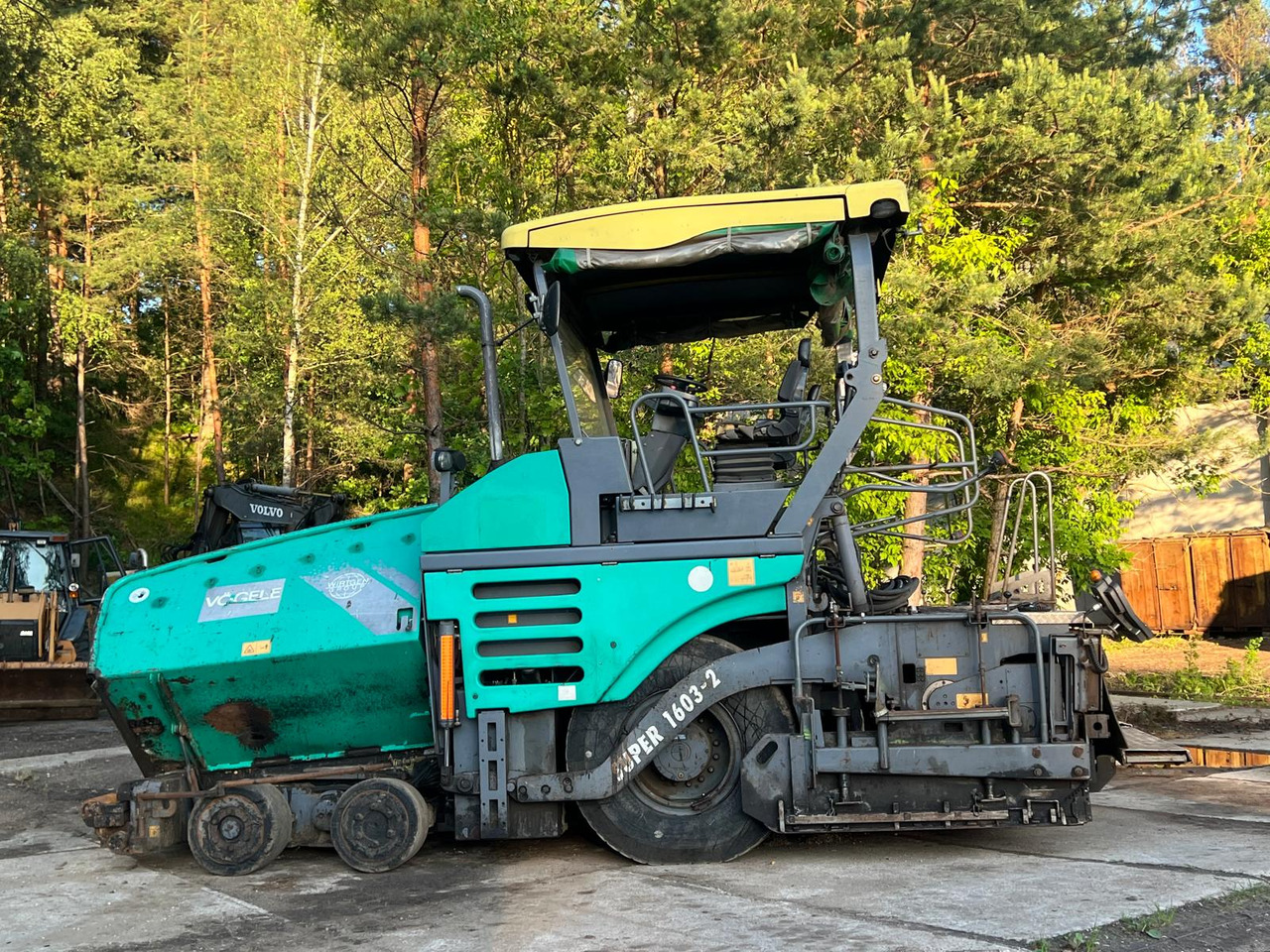 Vogele Super 1603-2 - Pavimentadora de asfalto: foto 2 Vogele Super 1603-2 - Pavimentadora de asfalto: foto 2