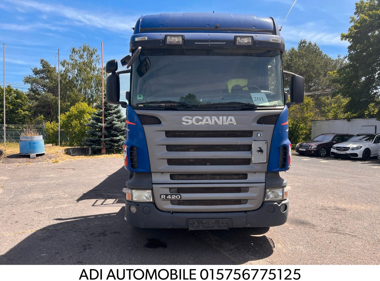 Scania R 420 Kipphydraulik Klima Tempomat - Cabeza tractora: foto 1 Scania R 420 Kipphydraulik Klima Tempomat - Cabeza tractora: foto 1