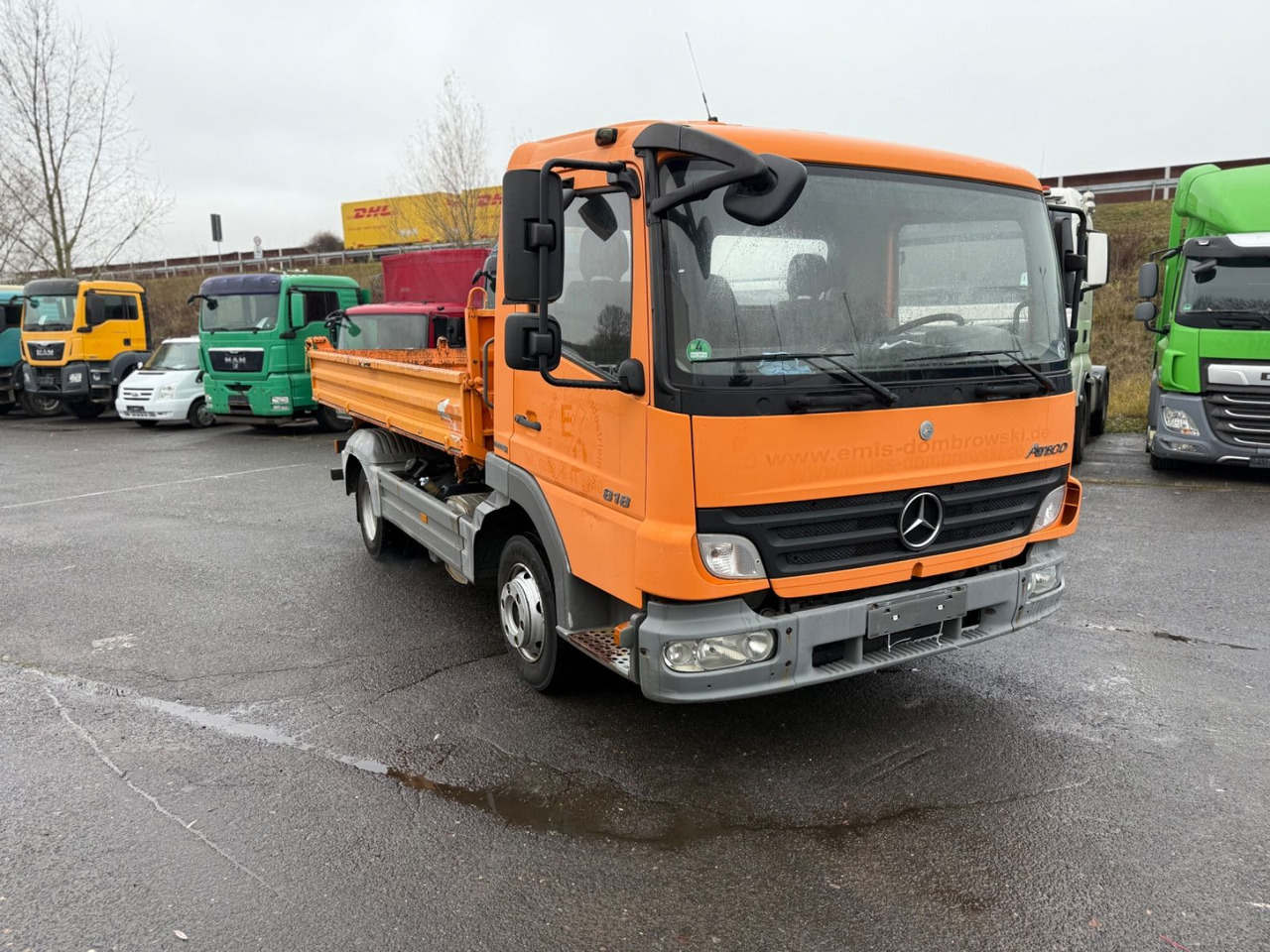 Mercedes-Benz Atego 818 4x2 OM 904 - Camión volquete: foto 1 Mercedes-Benz Atego 818 4x2 OM 904 - Camión volquete: foto 1