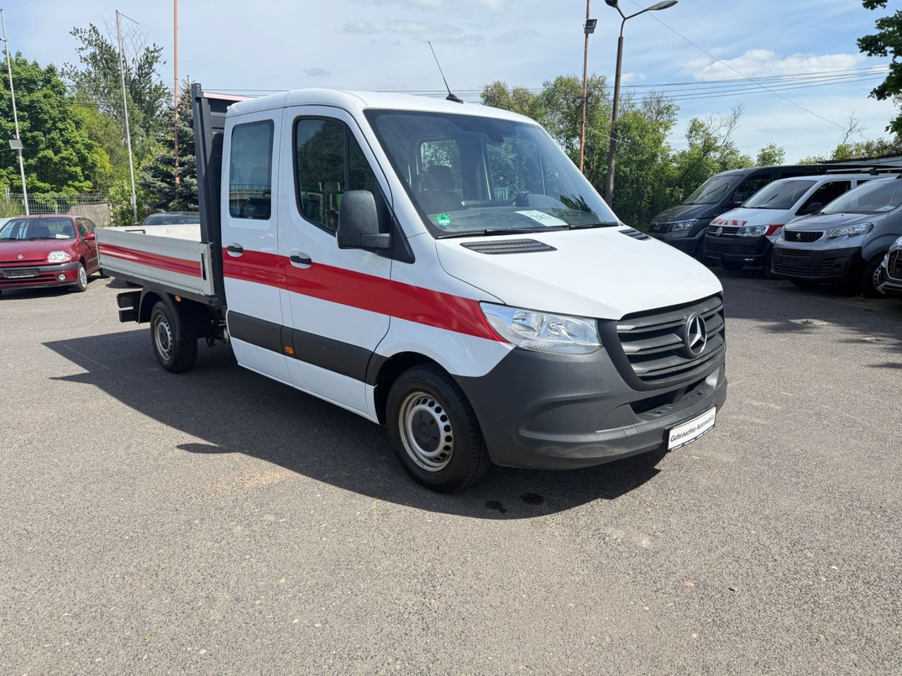 Caja abierta furgoneta, Furgoneta combi Mercedes-Benz Sprinter 216 CDI Doppelkabine: foto 1
