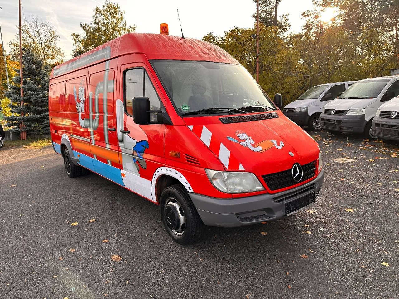 Mercedes-Benz Sprinter 413 CDI Saug- und Druckwagen - Limpieza de alcantarillado: foto 2 Mercedes-Benz Sprinter 413 CDI Saug- und Druckwagen - Limpieza de alcantarillado: foto 2