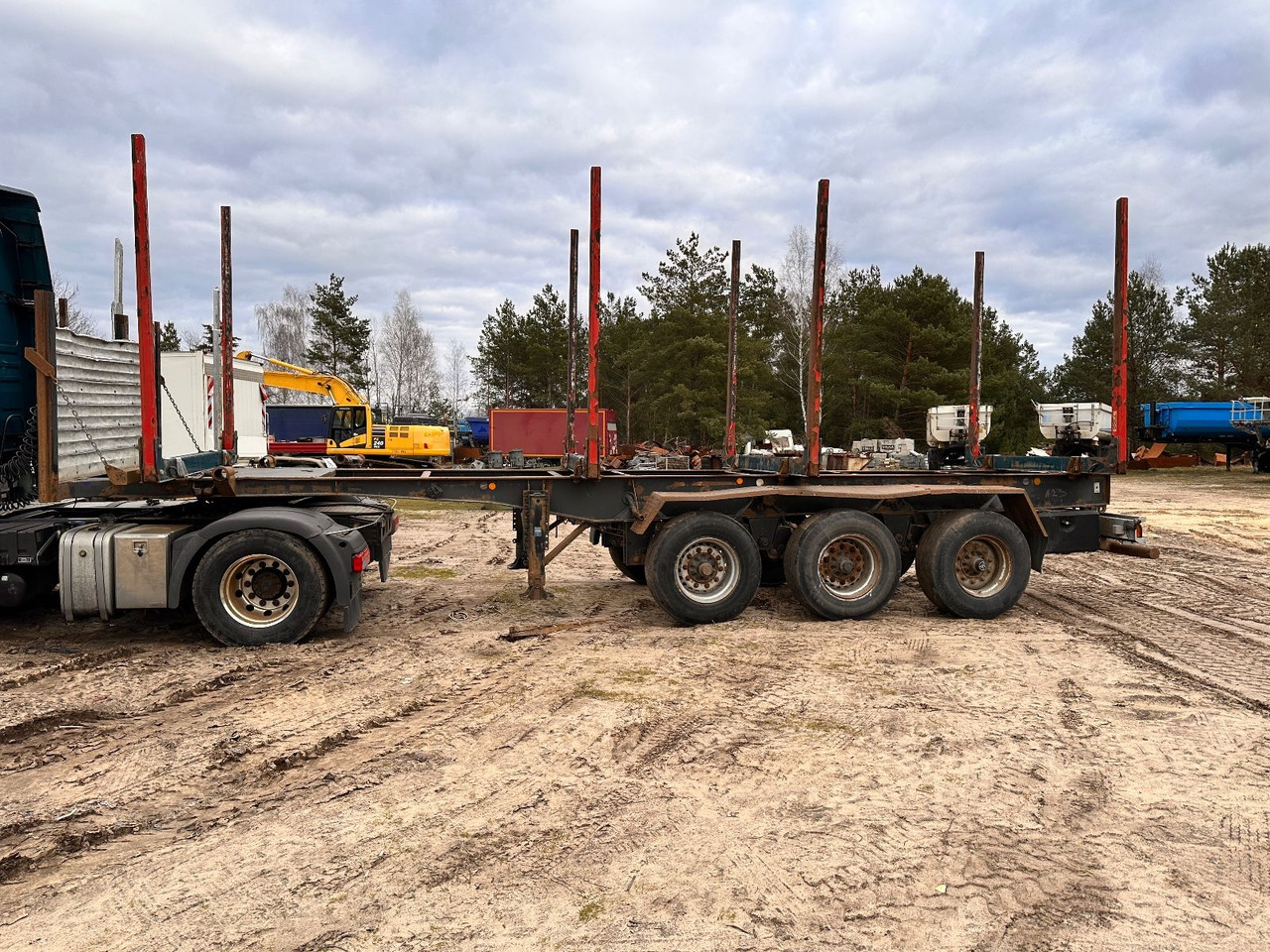 Schmitz Cargobull SPR 24/3 - Semirremolque forestal: foto 2 Schmitz Cargobull SPR 24/3 - Semirremolque forestal: foto 2