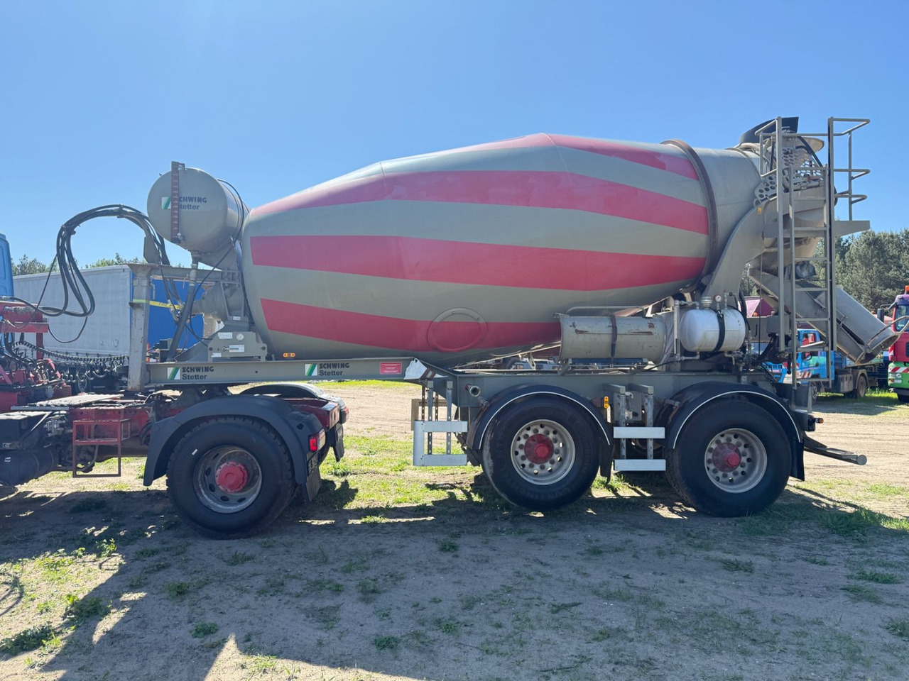 Stetter Mischer-Mixer Typ AM 10 FH Betonmischer - Semirremolque hormigonera: foto 4 Stetter Mischer-Mixer Typ AM 10 FH Betonmischer - Semirremolque hormigonera: foto 4