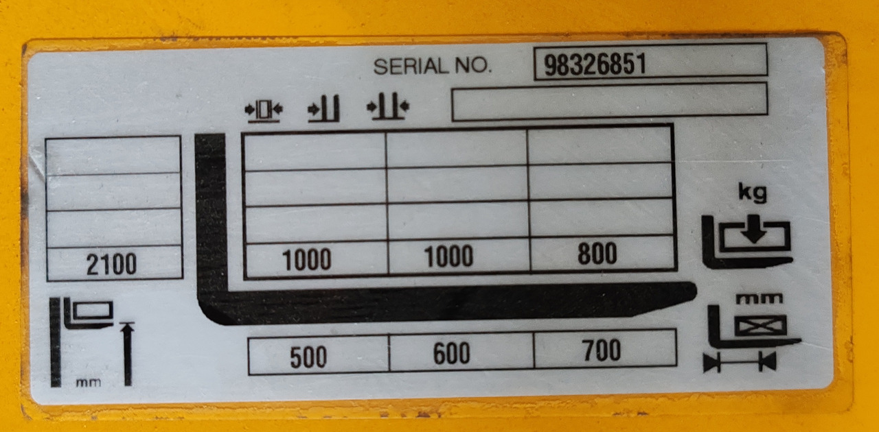 Apilador Jungheinrich ERD120 Li-Ion /2021y /1811mh: foto 10