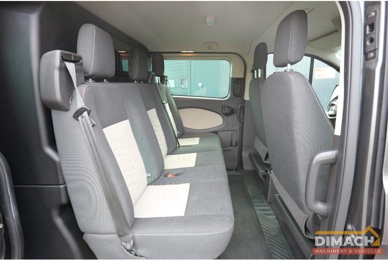 Furgoneta pequeña Ford Transit Custom  Transit L2H1 dubbele cabine, dubbele schuifdeur, grijs kenteken, trekhaak, euro 6, 170pk, top conditie: foto 13