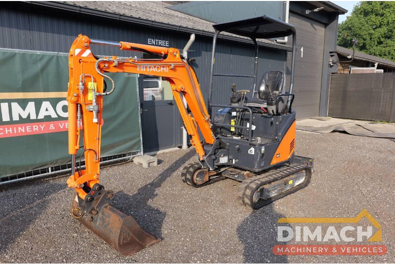Hitachi ZX 17 CW05 hydraulische snelwissel - Miniexcavadora: foto 5 Hitachi ZX 17 CW05 hydraulische snelwissel - Miniexcavadora: foto 5