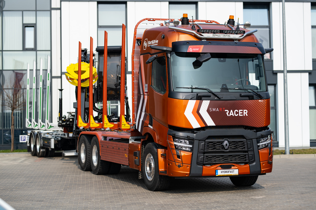 RENAULT TRUCKS C P6X4 Loglift 125 Z 93 C P6X4 Loglift + 125 Z 93 - Camión forestal, Camión eléctrico: foto 3 RENAULT TRUCKS C P6X4 Loglift 125 Z 93 C P6X4 Loglift + 125 Z 93 - Camión forestal, Camión eléctrico: foto 3