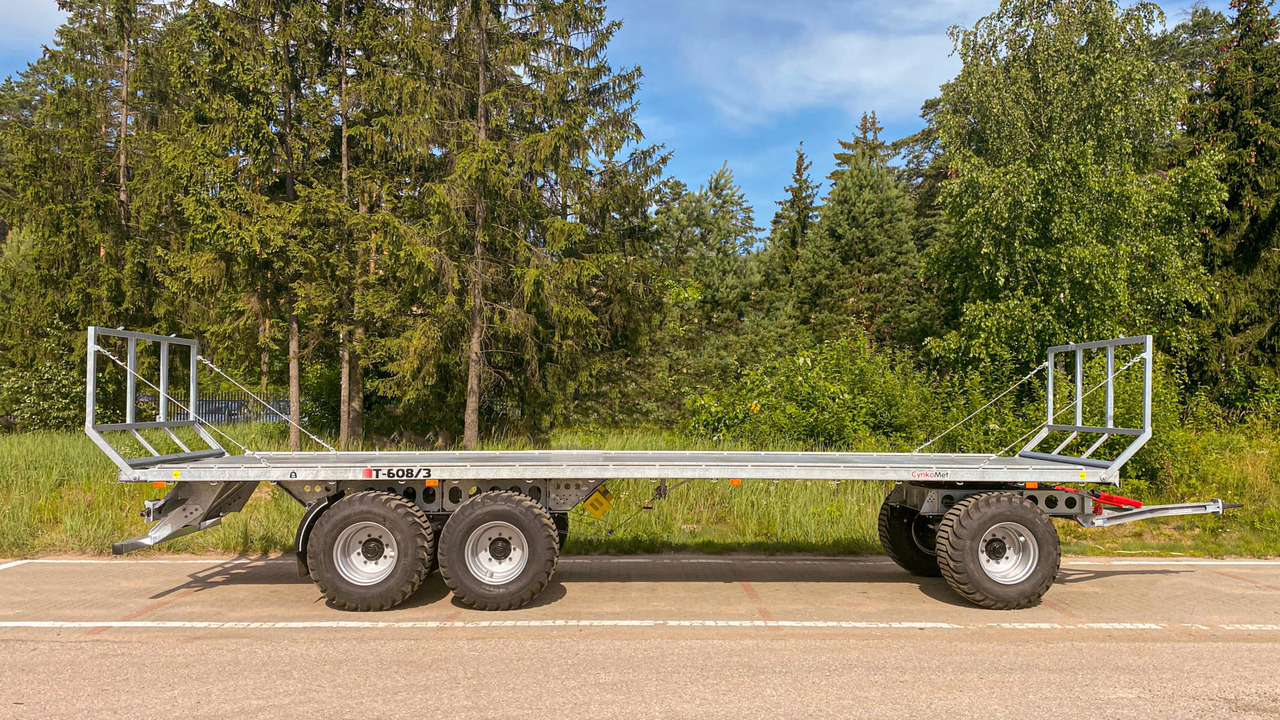 Cynkomet Ballentransportwagen / Bale platform / Remorque pour balles / Rimorchio per balle / Przyczepa do przewozu bel - Remolque plataforma agrícola: foto 3 Cynkomet Ballentransportwagen / Bale platform / Remorque pour balles / Rimorchio per balle / Przyczepa do przewozu bel - Remolque plataforma agrícola: foto 3