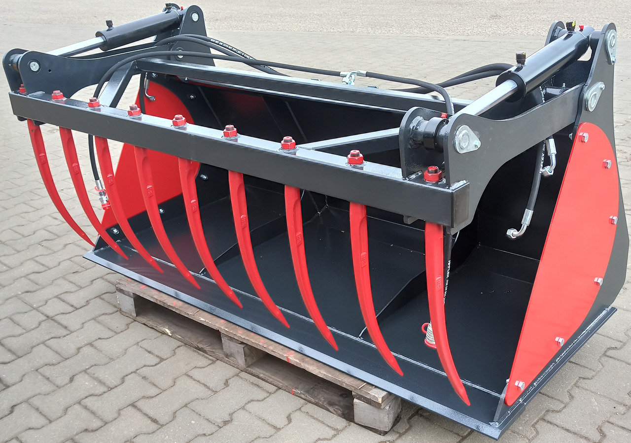 METAL-TECHNIK Krokodilschaufel / Manure grab godet / Grappin à fumier / Benna coccodrillo / Ковш-захват / Łyżko-krokodyl 2 m - Cazo para Cazo: foto 2 METAL-TECHNIK Krokodilschaufel / Manure grab godet / Grappin à fumier / Benna coccodrillo / Ковш-захват / Łyżko-krokodyl 2 m - Cazo para Cazo: foto 2