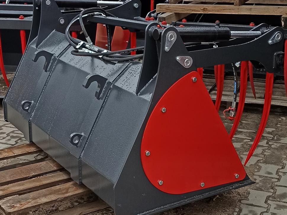 METAL-TECHNIK Krokodilschaufel / Manure grab godet / Grappin à fumier / Benna coccodrillo / Ковш-захват / Łyżko-krokodyl 2 m - Cazo para Cazo: foto 4 METAL-TECHNIK Krokodilschaufel / Manure grab godet / Grappin à fumier / Benna coccodrillo / Ковш-захват / Łyżko-krokodyl 2 m - Cazo para Cazo: foto 4