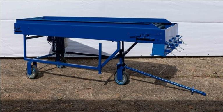 ROLMET Rollenverlesetisch / Sorting table / Table de tri / Tavolo selettivo / Сортировочный стол / Stół przebierczy SP 1 - Maquinaria para patatas: foto 3 ROLMET Rollenverlesetisch / Sorting table / Table de tri / Tavolo selettivo / Сортировочный стол / Stół przebierczy SP 1 - Maquinaria para patatas: foto 3