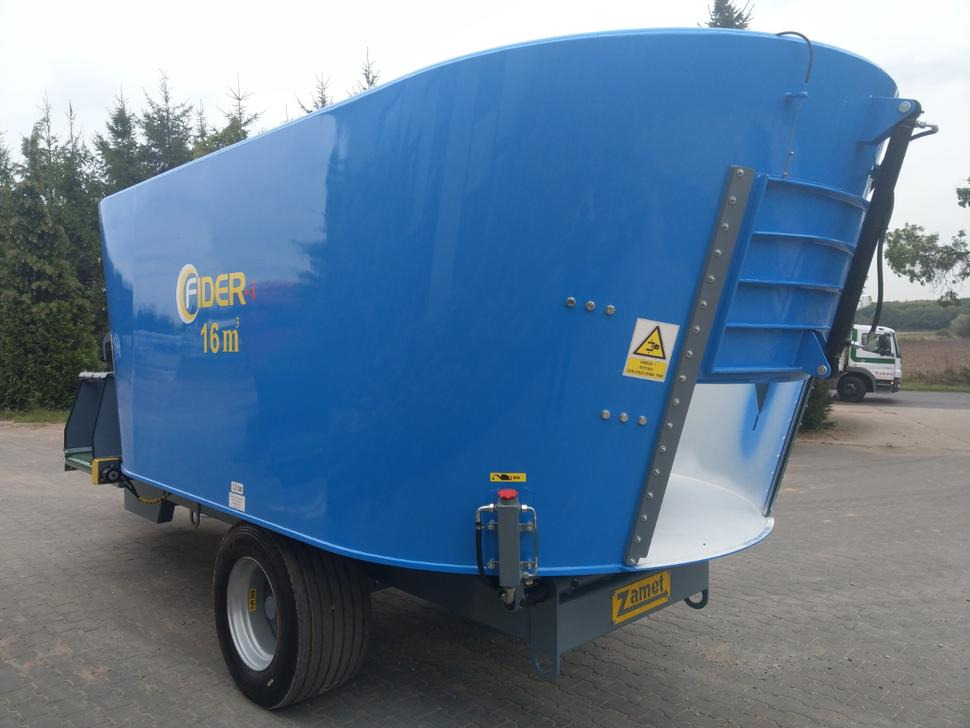 ZAMET Futtermischwagen / Feed mixer / Melangeuse / Carro miscelatore / Vagoneta de alimentación /Кормораздатчик / Wóz paszowy 16 m3 - Desensiladora: foto 4 ZAMET Futtermischwagen / Feed mixer / Melangeuse / Carro miscelatore / Vagoneta de alimentación /Кормораздатчик / Wóz paszowy 16 m3 - Desensiladora: foto 4