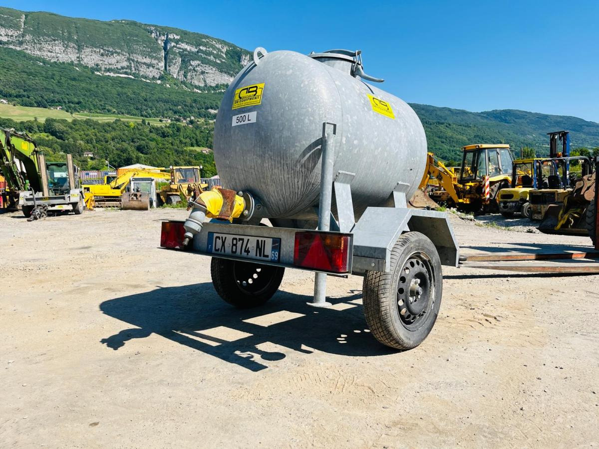 Cuve 500L sur remorque TR0500L - Tuneladora, Remolque cisterna: foto 4 Cuve 500L sur remorque TR0500L - Tuneladora, Remolque cisterna: foto 4