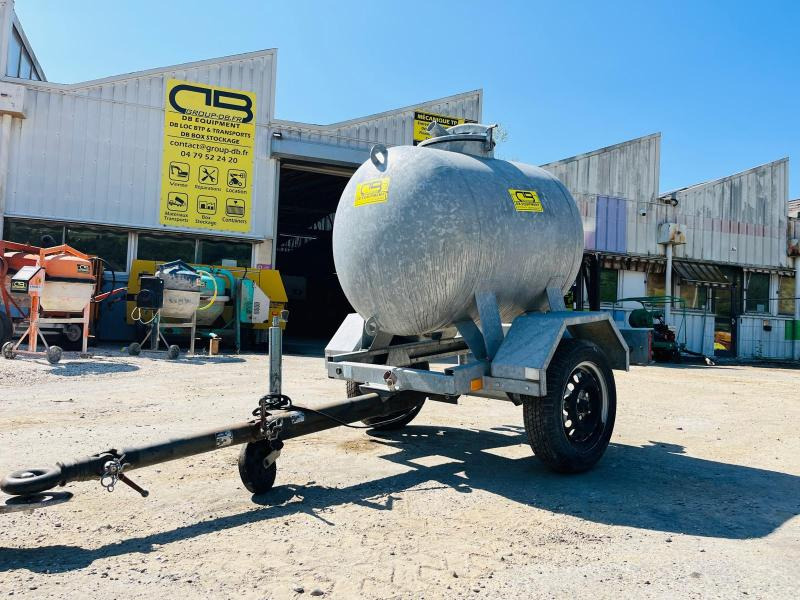 Cuve 500L sur remorque TR0500L - Tuneladora, Remolque cisterna: foto 1 Cuve 500L sur remorque TR0500L - Tuneladora, Remolque cisterna: foto 1