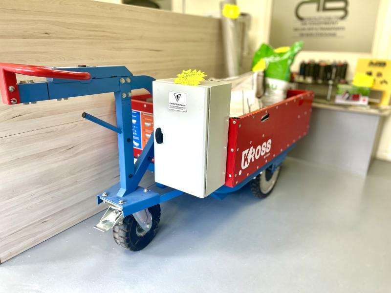 K-RYOLE Kros Builder 250 Chariot à main électrique - Equipo de manutención: foto 3 K-RYOLE Kros Builder 250 Chariot à main électrique - Equipo de manutención: foto 3