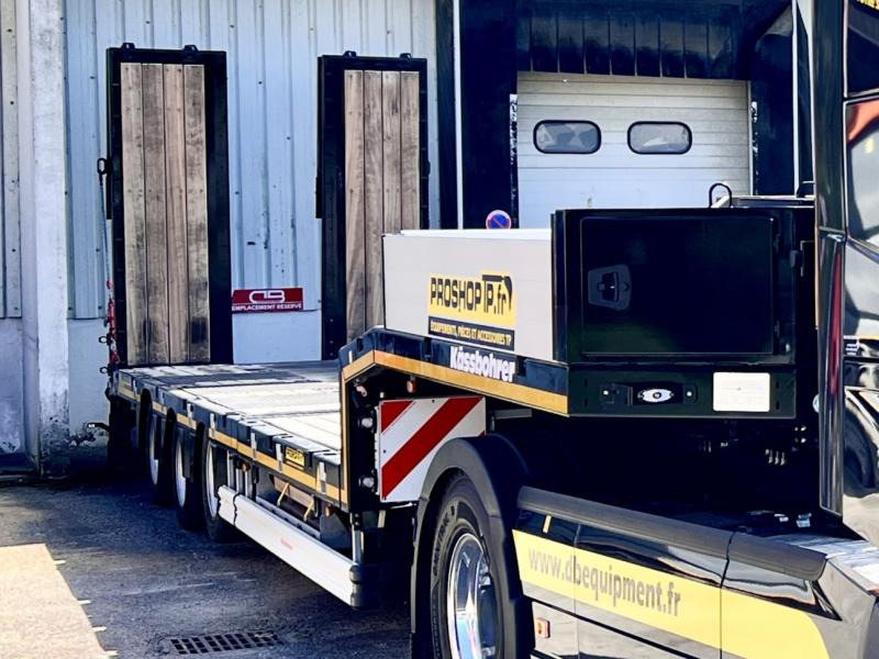 KASSBOHRER Porte engins 3 Essieux - Semirremolque góndola rebajadas: foto 2 KASSBOHRER Porte engins 3 Essieux - Semirremolque góndola rebajadas: foto 2