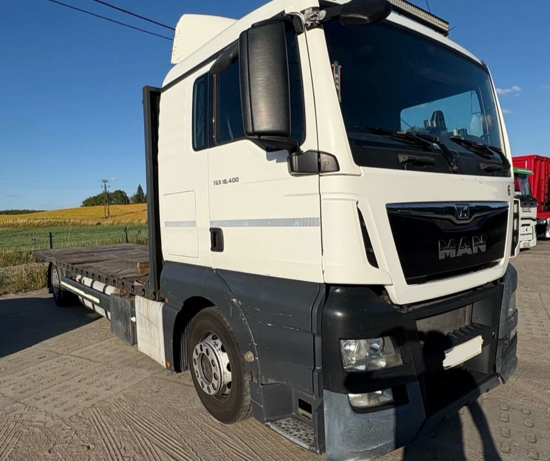 MAN TGX 18.400 / PLATFORMA / 630 TYŚ KM / 2015 ROK / SYPIALKA - Camión caja abierta: foto 1 MAN TGX 18.400 / PLATFORMA / 630 TYŚ KM / 2015 ROK / SYPIALKA - Camión caja abierta: foto 1