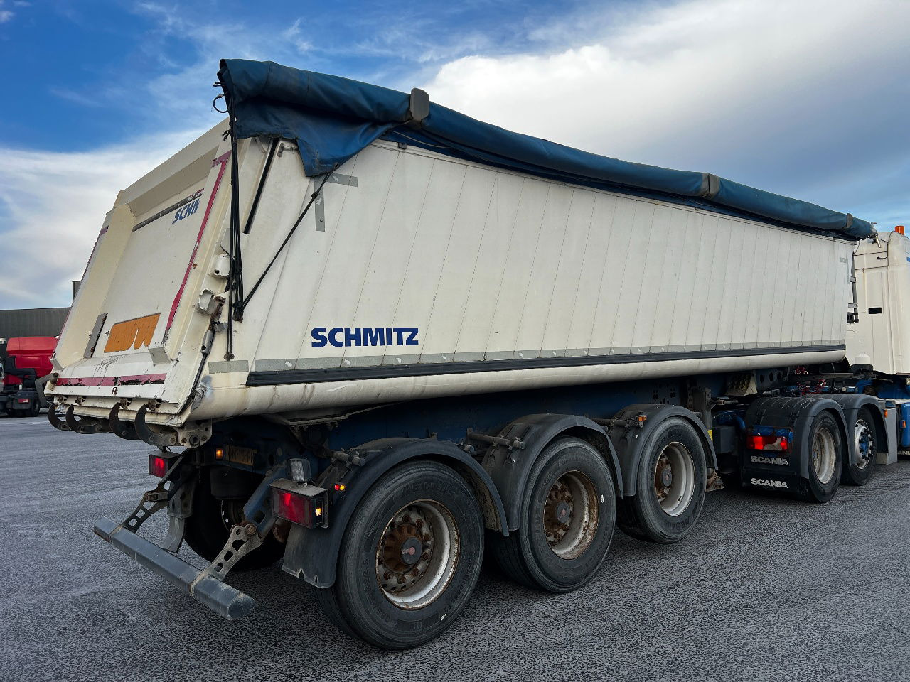 Schmitz Cargobull Gotha 27m3, SAF, ALU - Semirremolque volquete: foto 4 Schmitz Cargobull Gotha 27m3, SAF, ALU - Semirremolque volquete: foto 4