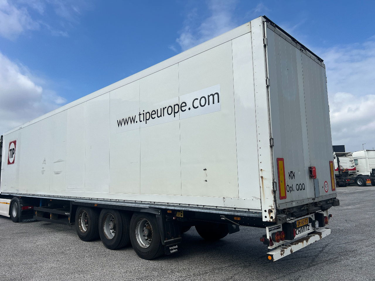 Schmitz Cargobull Isoliert koffer, SAF achsen - Semirremolque caja cerrada: foto 4 Schmitz Cargobull Isoliert koffer, SAF achsen - Semirremolque caja cerrada: foto 4