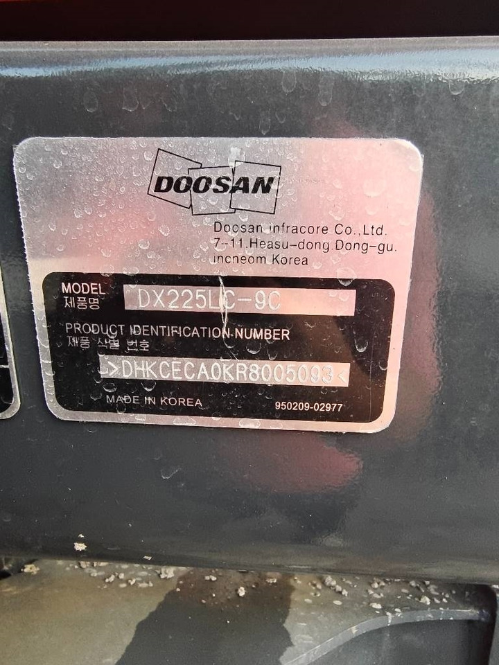 Excavadora de cadenas Doosan DX 225 LC: foto 33 Excavadora de cadenas Doosan DX 225 LC: foto 33