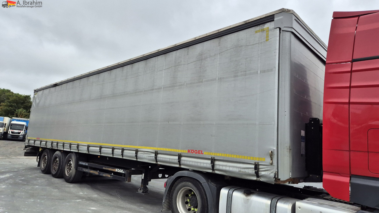 Kögel SN24 Standard, neutrale Plane Edscha, XXL Zertifikat - Semirremolque lona: foto 1 Kögel SN24 Standard, neutrale Plane Edscha, XXL Zertifikat - Semirremolque lona: foto 1