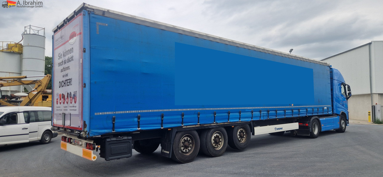 Semirremolque lona Krone SD  Deutscher Auflieger, Pritsche Plane Edscha: foto 11