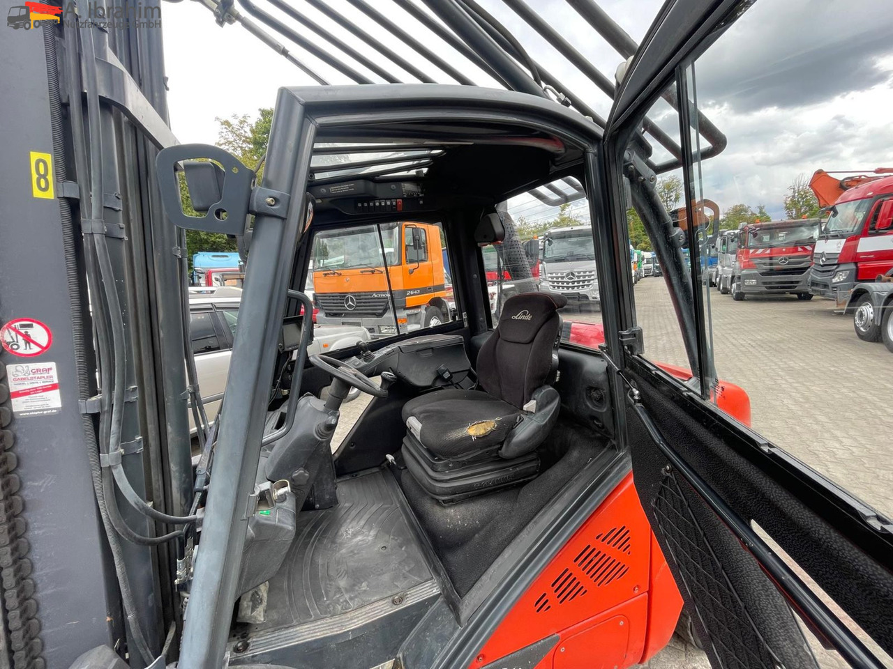 Linde H35T | Arbeitsbreite 2800 mm | Kamera | Voll funktionsfähig - Carretilla elevadora de gas: foto 5 Linde H35T | Arbeitsbreite 2800 mm | Kamera | Voll funktionsfähig - Carretilla elevadora de gas: foto 5