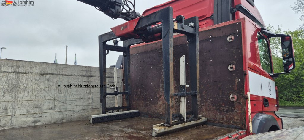 Mercedes-Benz DB 2545 HIAB 166 mit Zange. Lift-Lenkachse - Camión caja abierta, Camión grúa: foto 3 Mercedes-Benz DB 2545 HIAB 166 mit Zange. Lift-Lenkachse - Camión caja abierta, Camión grúa: foto 3