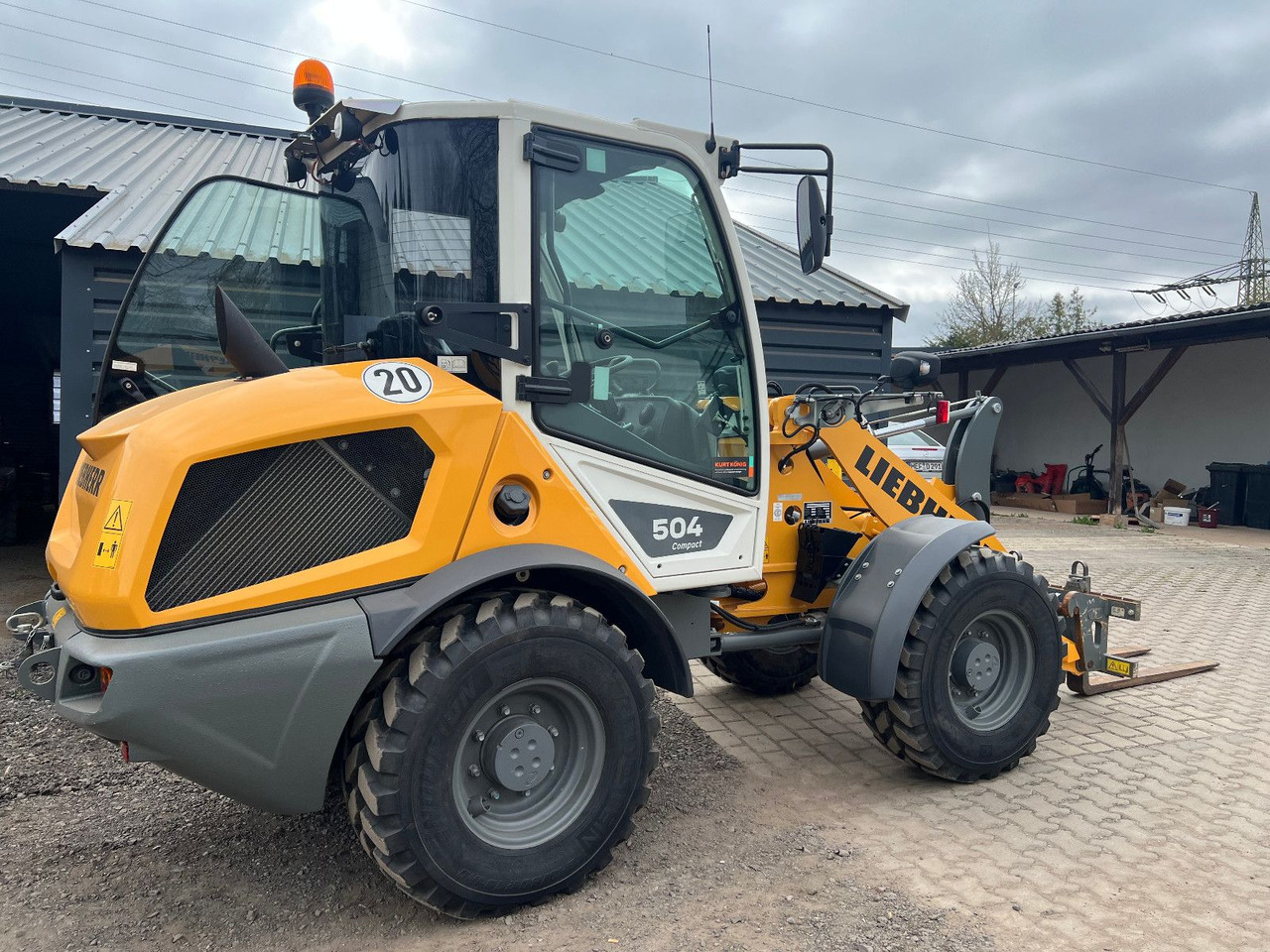 Liebherr L 504 Comp. TOP - Cargadora de ruedas: foto 1 Liebherr L 504 Comp. TOP - Cargadora de ruedas: foto 1