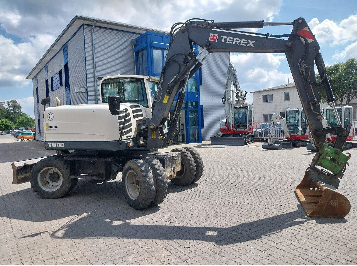 Terex TW 110 -GA IIIB Allradlenkung - Excavadora de ruedas: foto 2 Terex TW 110 -GA IIIB Allradlenkung - Excavadora de ruedas: foto 2