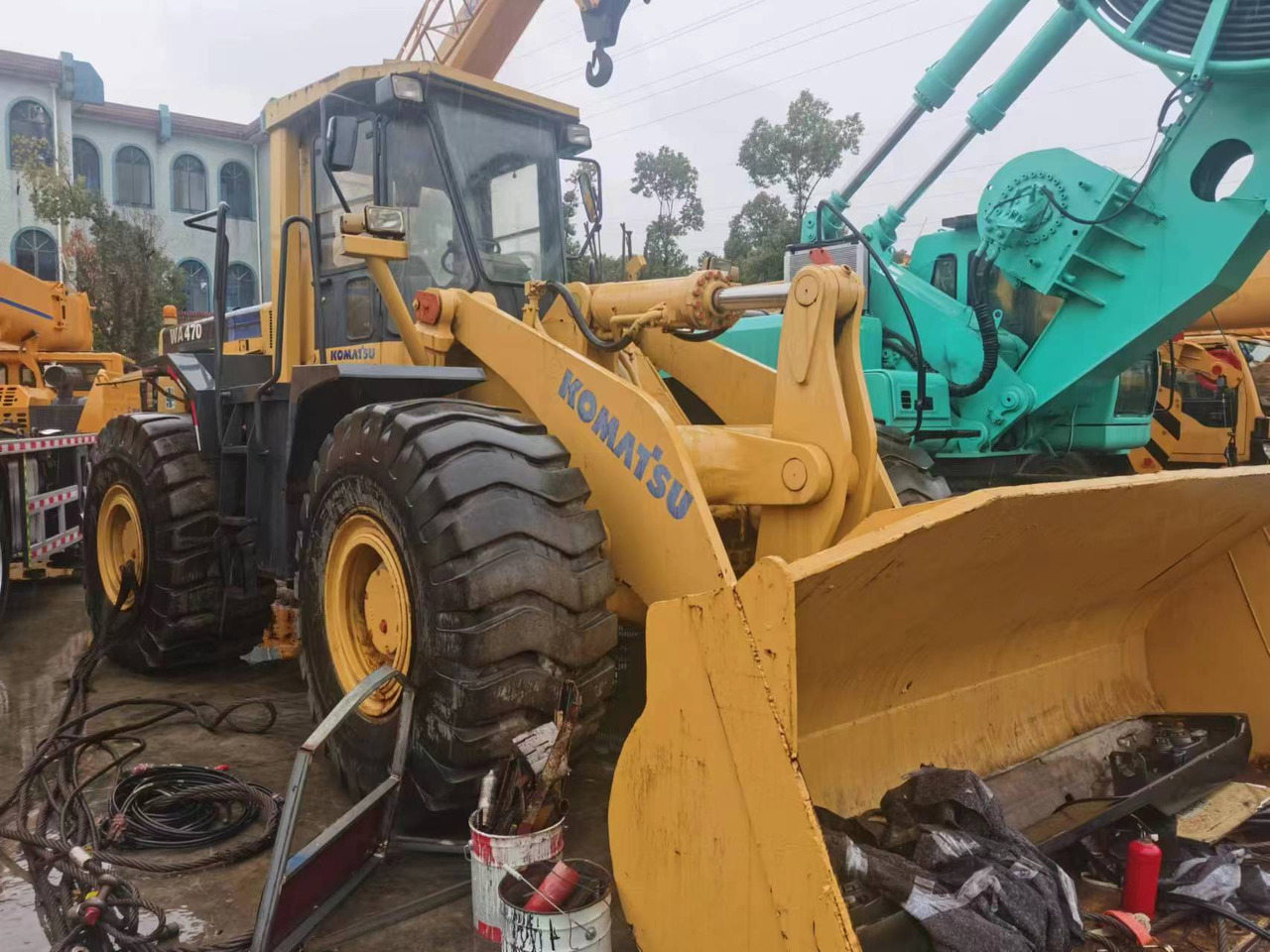 KOMATSU WA470 - Cargadora de ruedas: foto 3 KOMATSU WA470 - Cargadora de ruedas: foto 3