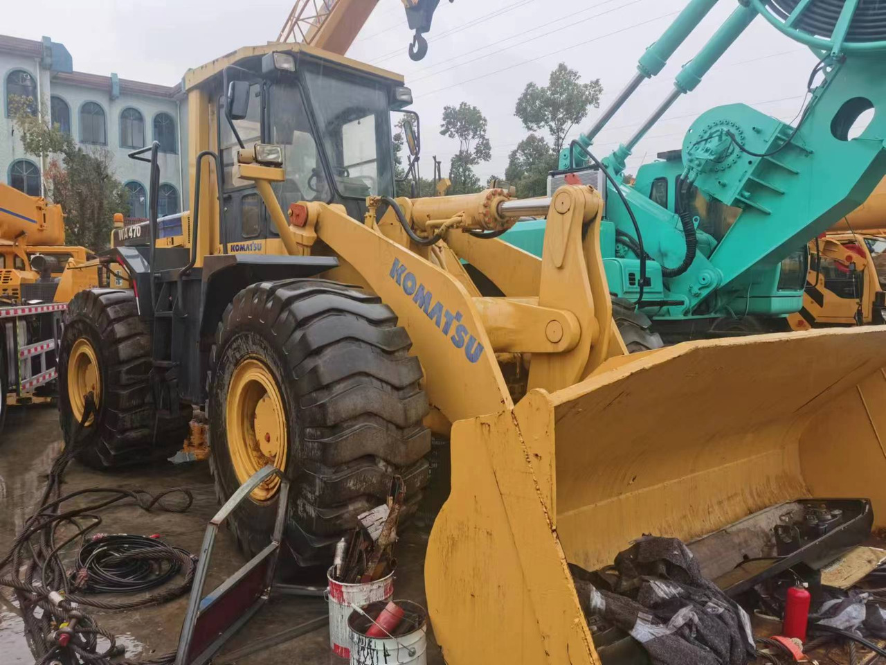 KOMATSU WA470 - Cargadora de ruedas: foto 2 KOMATSU WA470 - Cargadora de ruedas: foto 2