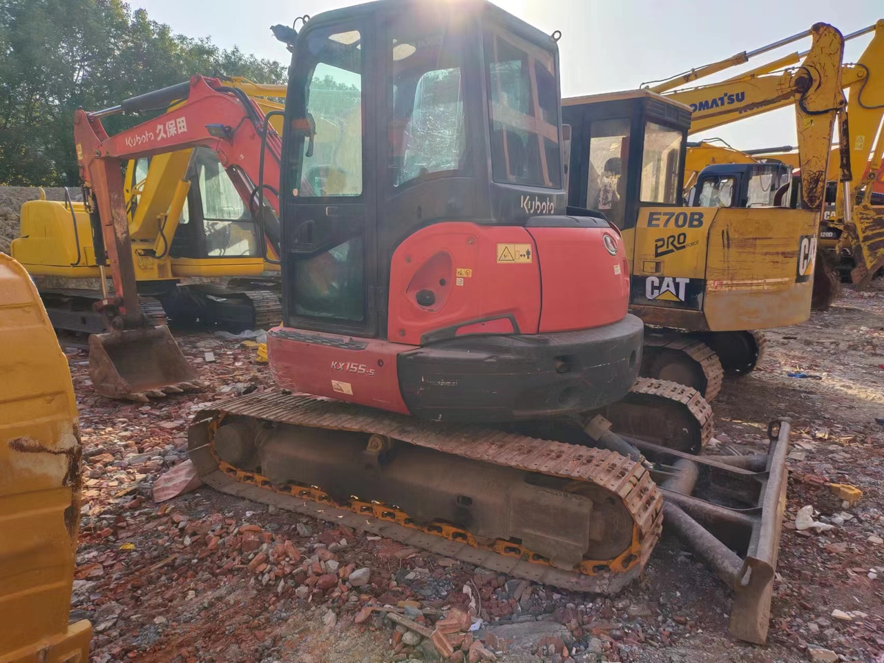 KUBOTA KX155-5 - Miniexcavadora: foto 1 KUBOTA KX155-5 - Miniexcavadora: foto 1