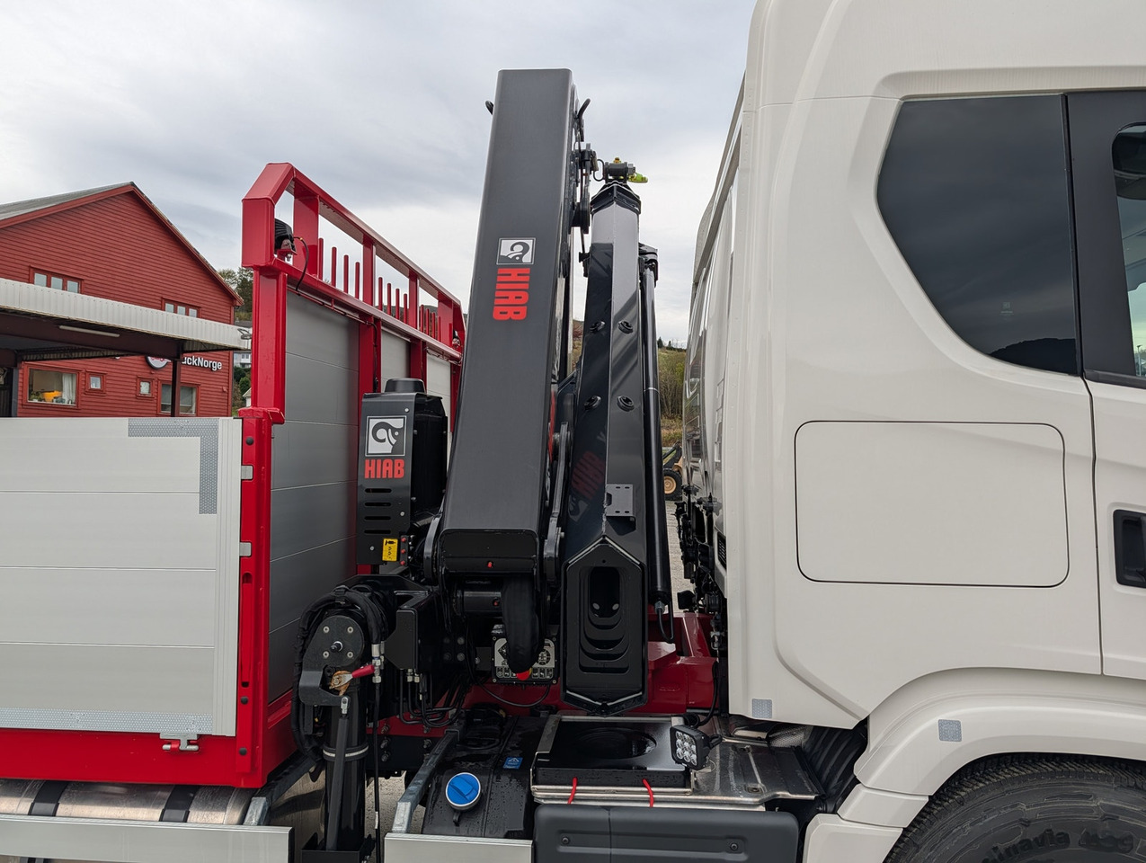 Camión caja abierta, Camión grúa Scania G420 6x2 med HIAB 232-E5 Hipro og MCE påbygg: foto 15 Camión caja abierta, Camión grúa Scania G420 6x2 med HIAB 232-E5 Hipro og MCE påbygg: foto 15