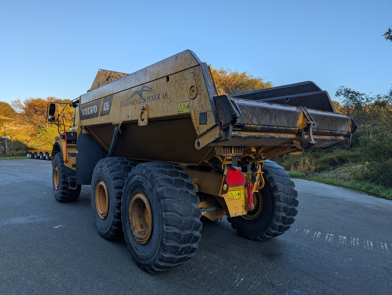 Volvo A25G på hvite skilt - Dúmper articulado: foto 3 Volvo A25G på hvite skilt - Dúmper articulado: foto 3