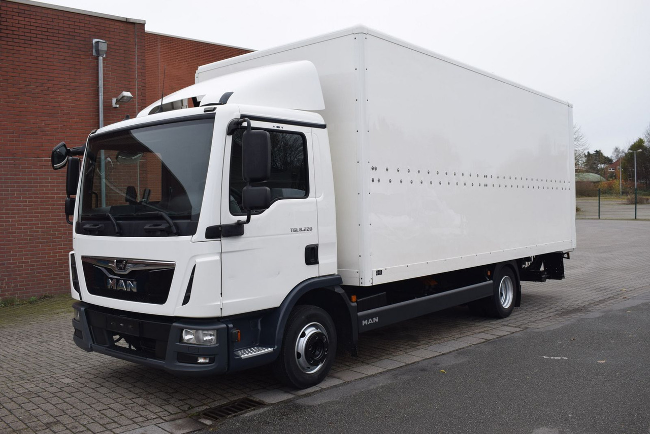 MAN TGL 8.220 Koffer LBW Klima EURO6 Luftfederung - Furgoneta caja cerrada: foto 1 MAN TGL 8.220 Koffer LBW Klima EURO6 Luftfederung - Furgoneta caja cerrada: foto 1
