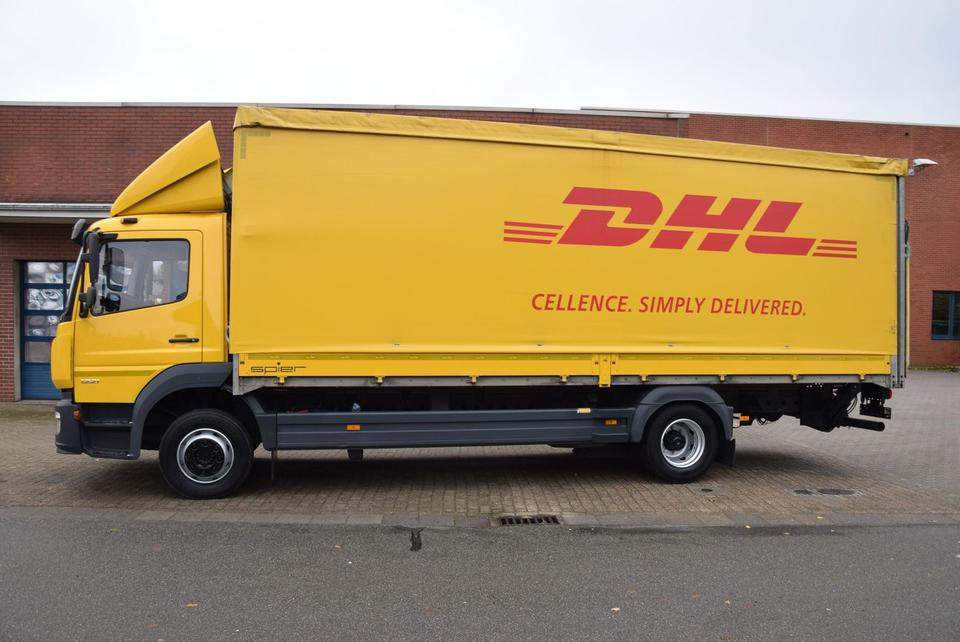 Mercedes-Benz Atego II 1221 Schiebeplane Klima Standheizung - Camión lona: foto 2 Mercedes-Benz Atego II 1221 Schiebeplane Klima Standheizung - Camión lona: foto 2