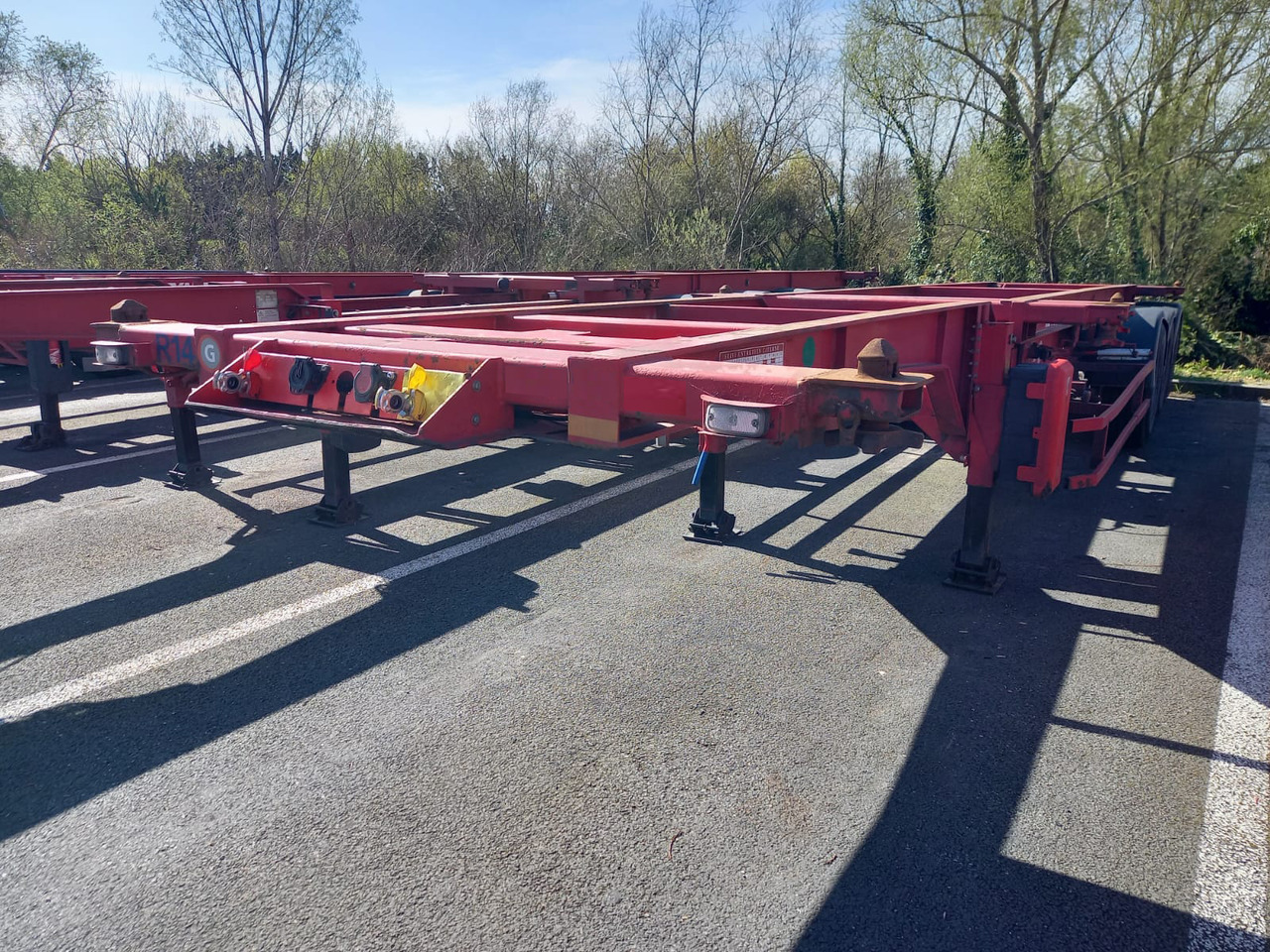 TROUILLET - Semirremolque portacontenedore/ Intercambiable: foto 3 TROUILLET - Semirremolque portacontenedore/ Intercambiable: foto 3