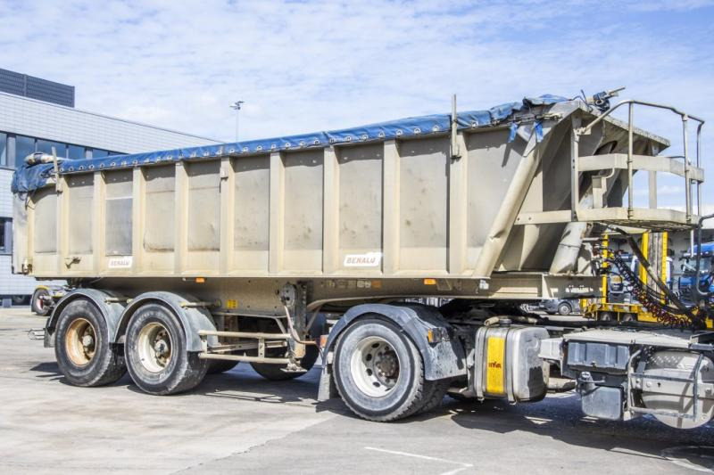 Benalu ALU + 2X BLAD/BLAD-SPRING-STEEL - Semirremolque volquete: foto 2 Benalu ALU + 2X BLAD/BLAD-SPRING-STEEL - Semirremolque volquete: foto 2