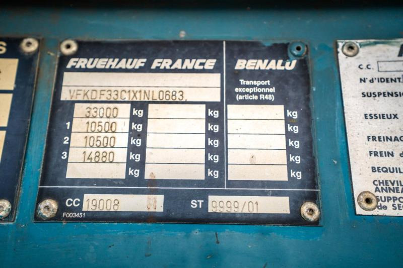 Semirremolque volquete Benalu FRUEHAUF DF33: foto 7