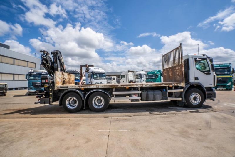 Renault LANDER 340 DXI-6X4+HIAB 14 T/m/3xhydr. - Camión caja abierta, Camión grúa: foto 5 Renault LANDER 340 DXI-6X4+HIAB 14 T/m/3xhydr. - Camión caja abierta, Camión grúa: foto 5