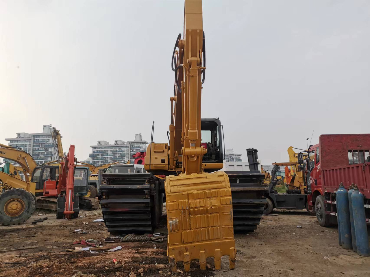 CATERPILLAR 320C Used cat 320 Swamp Buggy Amphibious Excavator - Excavadora anfibia: foto 5 CATERPILLAR 320C Used cat 320 Swamp Buggy Amphibious Excavator - Excavadora anfibia: foto 5