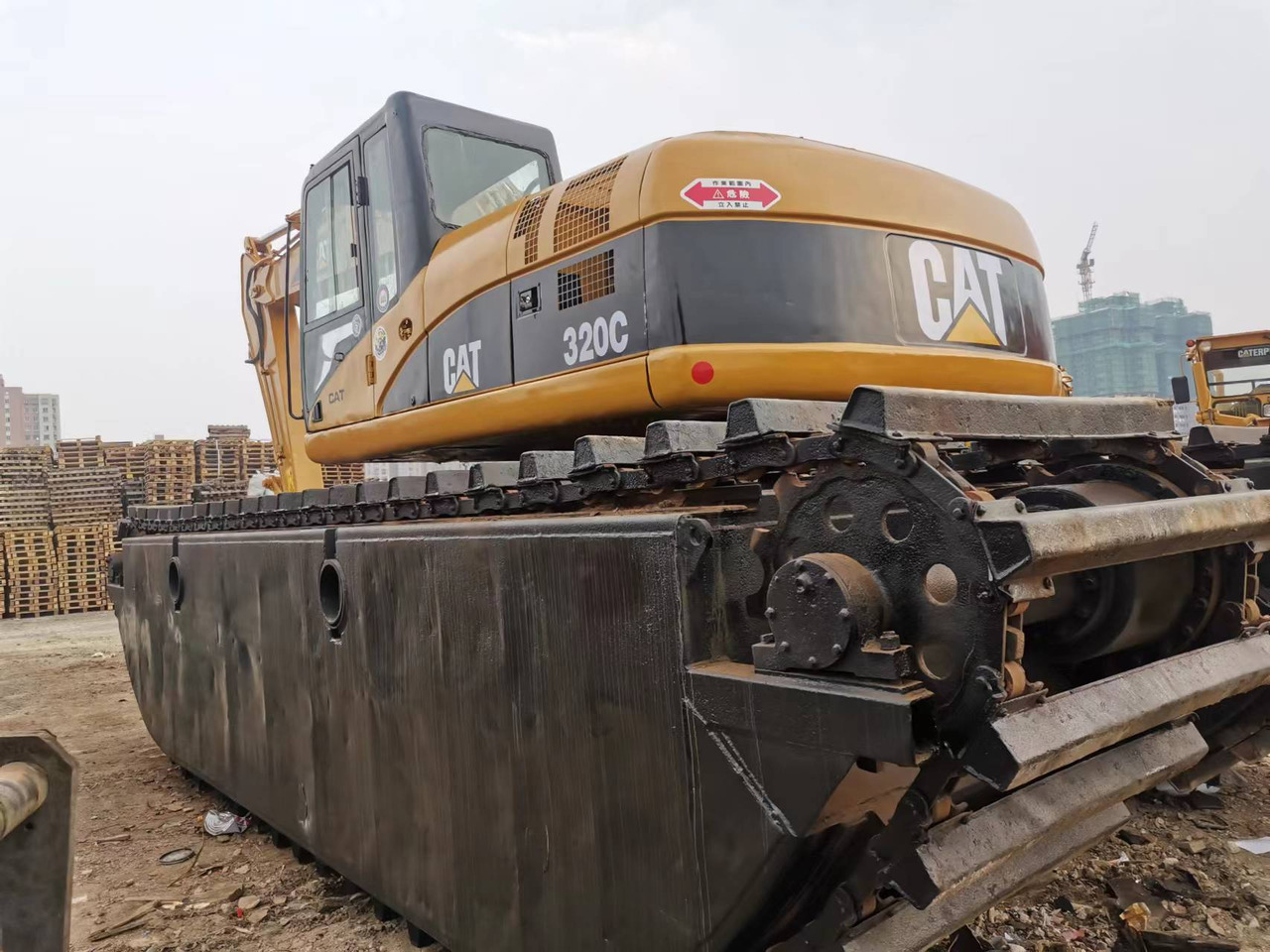 CATERPILLAR 320C Used cat 320 Swamp Buggy Amphibious Excavator - Excavadora anfibia: foto 4 CATERPILLAR 320C Used cat 320 Swamp Buggy Amphibious Excavator - Excavadora anfibia: foto 4