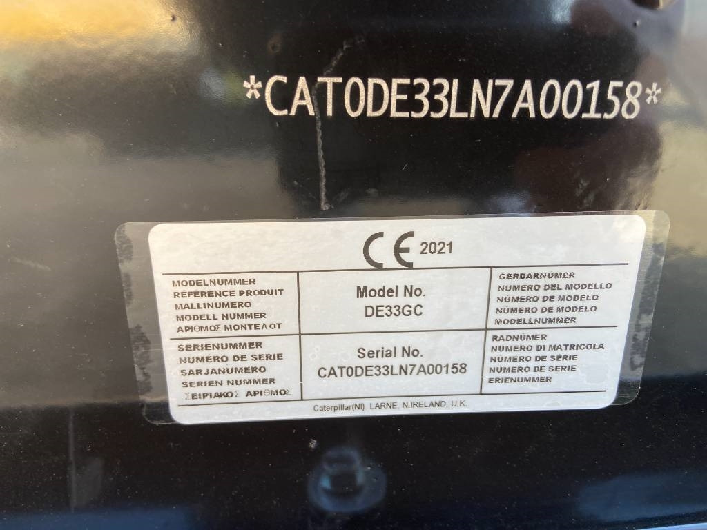 Generador industriale nuevo CAT DE33GC - 33 kVA Stand-by Generator Set - DPX-18204: foto 21