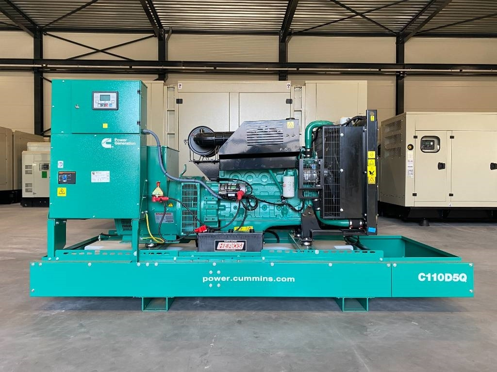 Cummins C110D5Q - Open Genset - DPX-18509-Q-O - Generador industriale: foto 1 Cummins C110D5Q - Open Genset - DPX-18509-Q-O - Generador industriale: foto 1