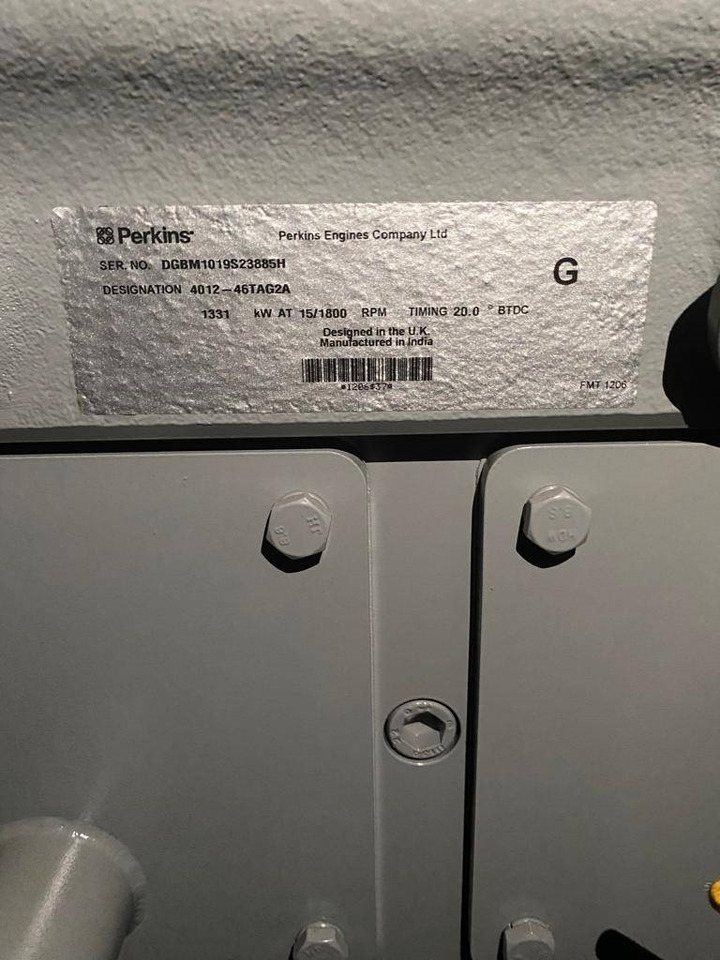 Generador industriale nuevo Perkins 4012-46TAG2A - 1.650 kVA Generator - DPX-19823-O: foto 8