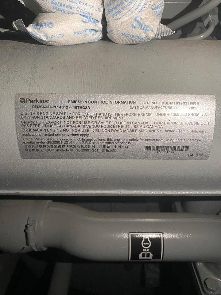 Generador industriale nuevo Perkins 4012-46TAG2A - 1.650 kVA Generator - DPX-19823-O: foto 7