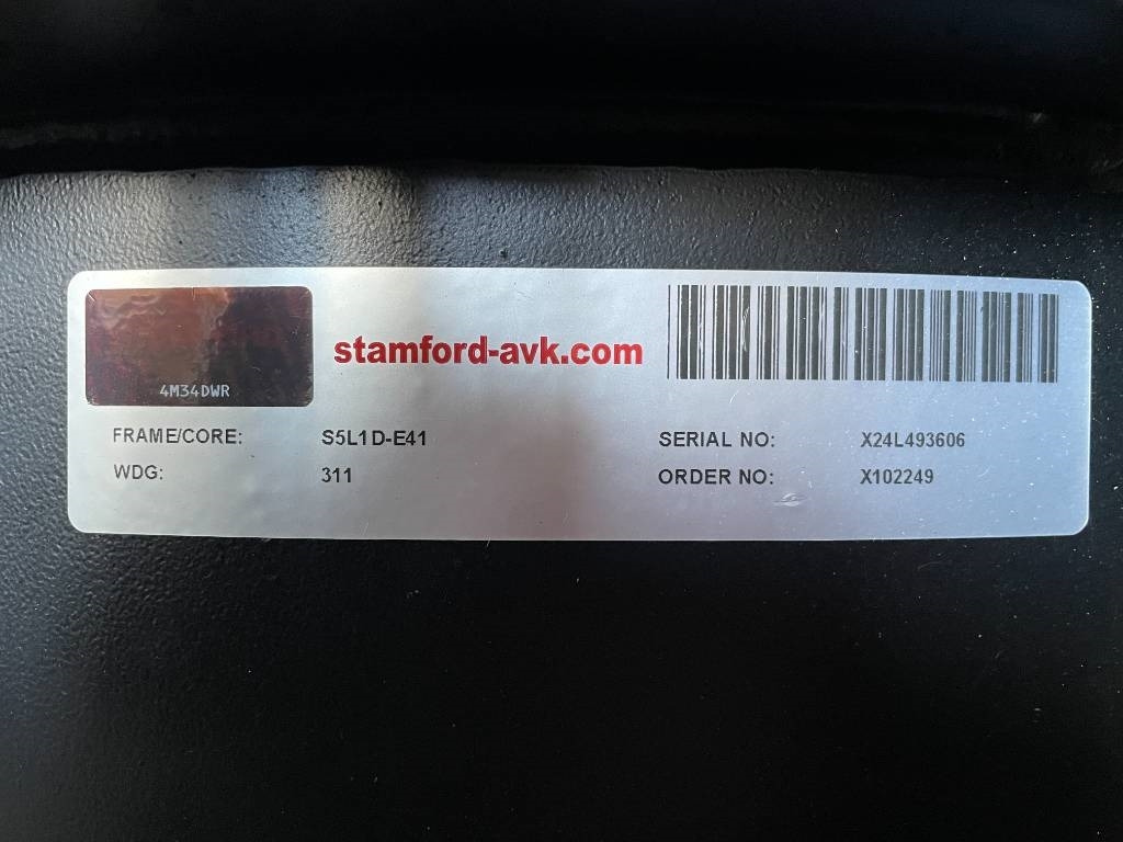 Leasing de Volvo TAD1642GE - 650 kVA Generator - DPX-18884  Volvo TAD1642GE - 650 kVA Generator - DPX-18884: foto 19